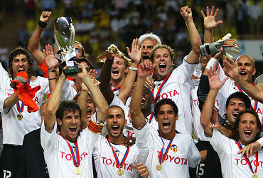 El Valencia se proclamó campeón de la Supercopa de Europa por segunda vez en su historia